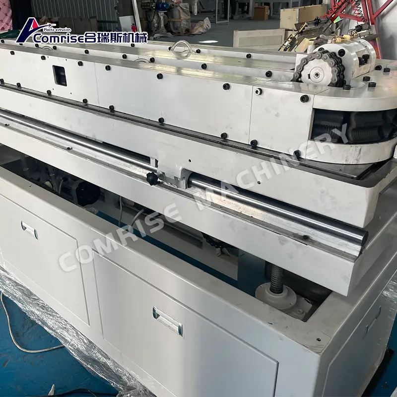 Diameter cilik PVC Corrugated Pipe Machine