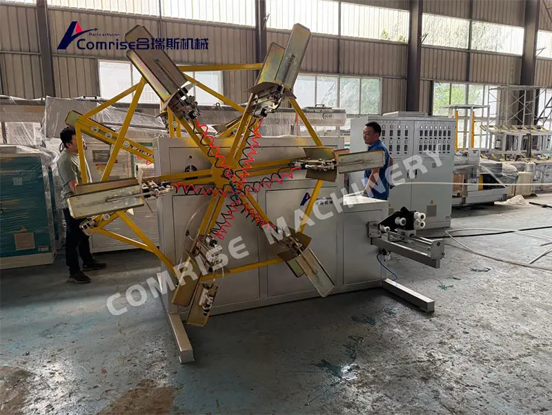 1/2inch-2inch HDPE Pipe Machine Testing mlaku, Customer Wareg 1/2inch-2inch HDPE Pipe Machine Testing mlaku, Customer Wareg