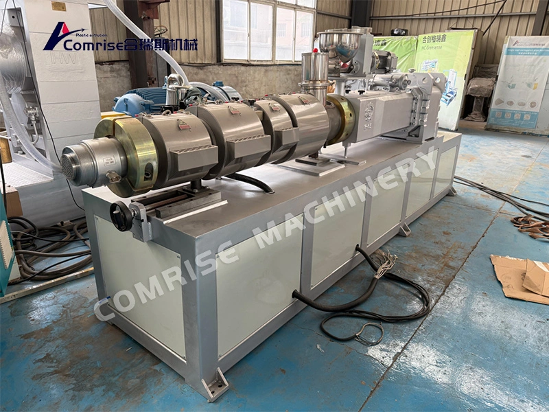 PVC mesin papat pipe rampung testing, mesin mlaku uga PVC mesin papat pipe rampung testing, mesin mlaku uga