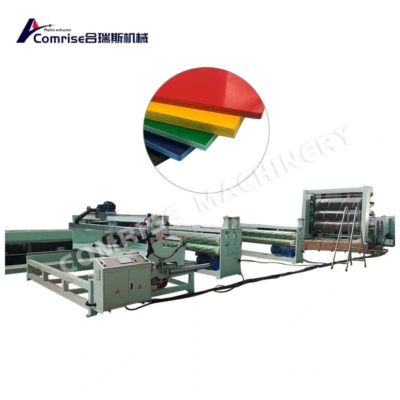 PP PE PVC thick board production line