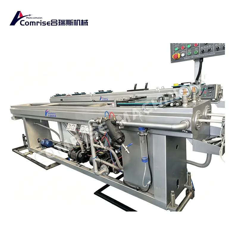 Diameter cilik PVC Twin Pipes Machine